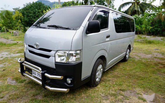 Silver Toyota Hiace 2010 for sale in Mambajao-1