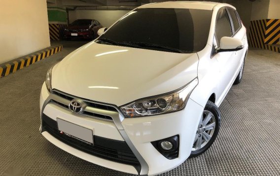 White Toyota Yaris 2017 for sale in Manila