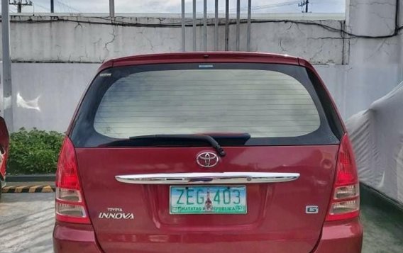 Red Toyota Innova for sale in Manila-2