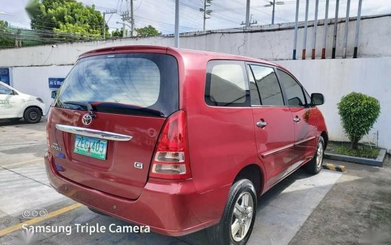 Red Toyota Innova for sale in Manila-3