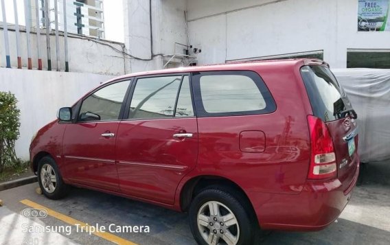Red Toyota Innova for sale in Manila-1