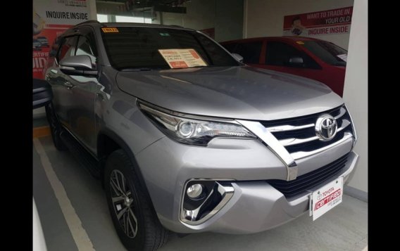 Grey Toyota Fortuner 2017 SUV for sale in Manila-1