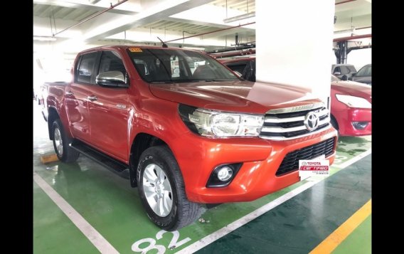 Orange Toyota Hilux 2018 at 27364 km for sale in Manila-11