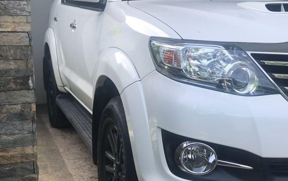 Pearl White Toyota Fortuner for sale in Manila-1