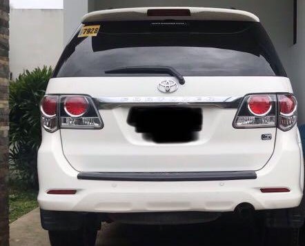 Pearl White Toyota Fortuner for sale in Manila-2