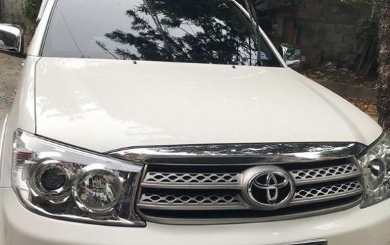 White Toyota Fortuner for sale in Manila-3
