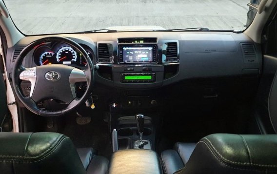 Sell Pearl White 2015 Toyota Fortuner in Banaue-5