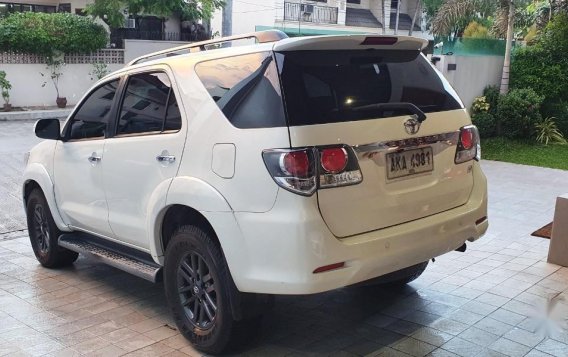 Sell Pearl White 2015 Toyota Fortuner in Banaue-3