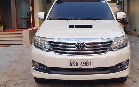 Sell Pearl White 2015 Toyota Fortuner in Banaue-4