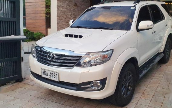 Sell Pearl White 2015 Toyota Fortuner in Banaue