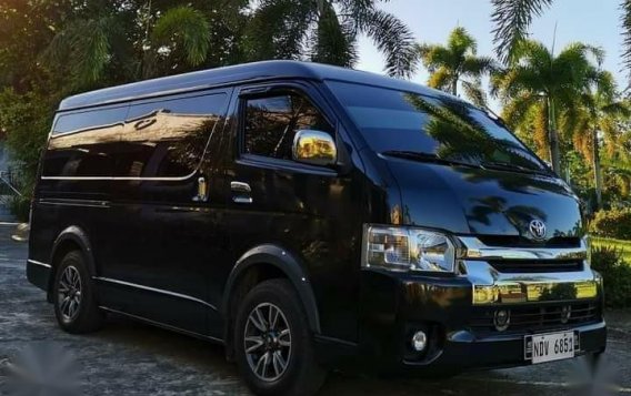 Sell Black 2016 Toyota Hiace in Manila-2