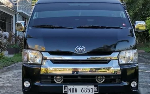 Sell Black 2016 Toyota Hiace in Manila-1