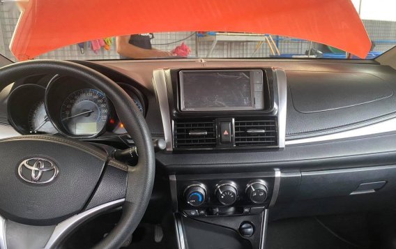 Orange Toyota Vios 2018 for sale in Quezon City