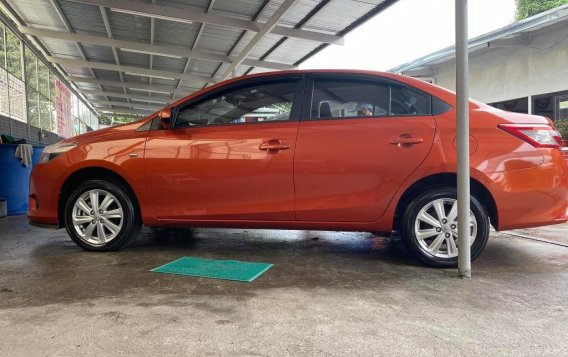 Orange Toyota Vios 2018 for sale in Quezon City-1