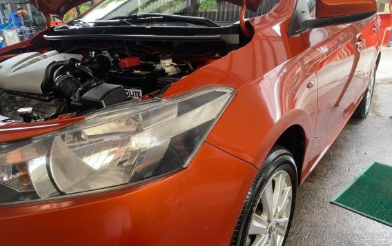 Orange Toyota Vios 2018 for sale in Quezon City-2