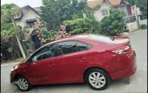 Red Toyota Vios 2017 for sale in Manila-2