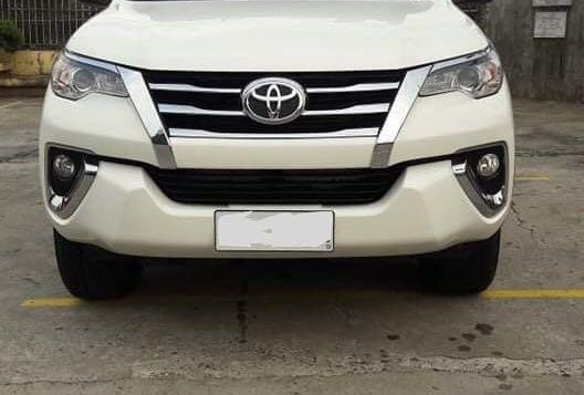 White Toyota Fortuner 2017 for sale in Malolos