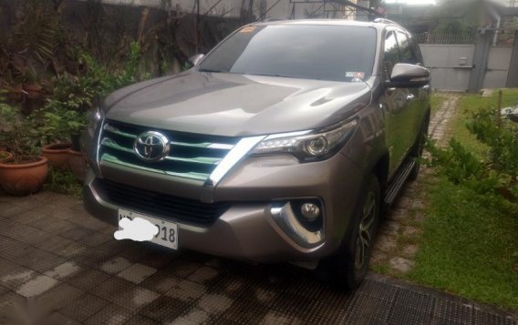 Sell Silver 2016 Toyota Fortuner in Quezon City