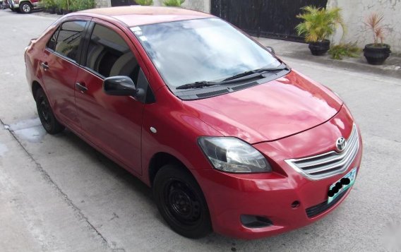 Red Toyota Vios 2013 for sale in Manila-1
