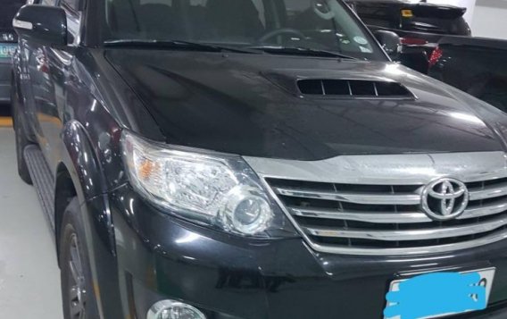 Black Toyota Fortuner 2015 for sale in Makati City