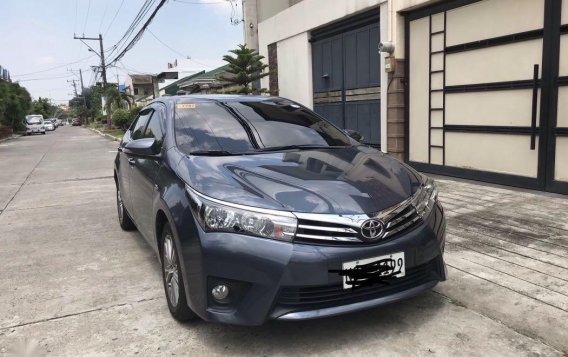 Grey Toyota Corolla Altis 2016 for sale in Quezon City