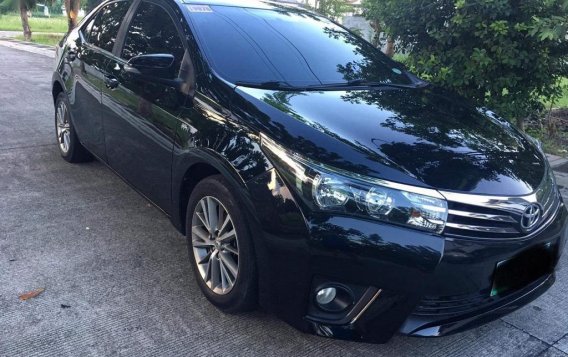 Sell Black 2014 Toyota Corolla altis in San Fernando-3
