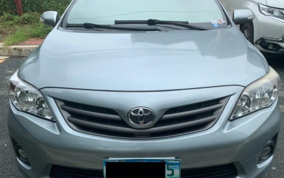 Silver Toyota Corolla Altis 2013 for sale in Quezon City