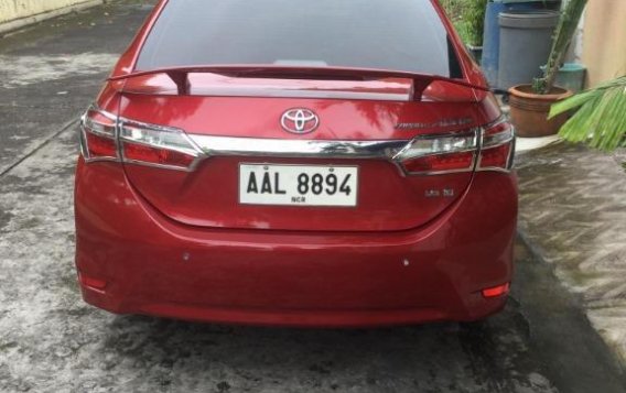 Red Toyota Corolla Altis 2014 for sale in Manila-1