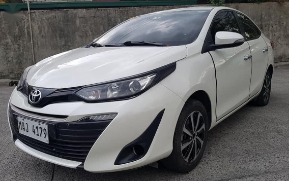 Selling Pearl White Toyota Vios 2019 in San Mateo-2