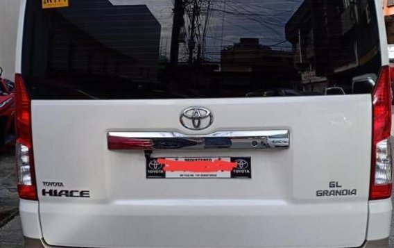 White Toyota Hiace Super Grandia 2019 for sale in Lucena-1