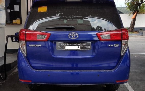 Sell Blue 2017 Toyota Innova in Quezon City-1