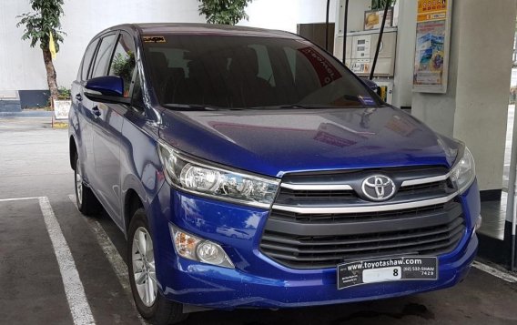Sell Blue 2017 Toyota Innova in Quezon City
