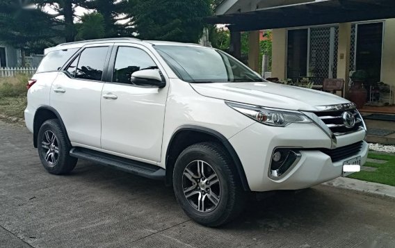 Sell Pearl White 2018 Toyota Fortuner in Davao City