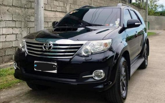 Black Toyota Fortuner 2016 for sale in Baguio