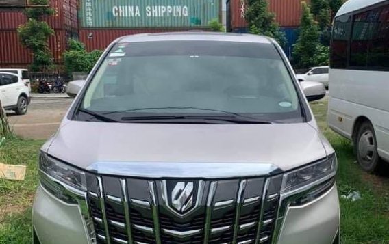 Silver Toyota Alphard 2019 for sale in Manila