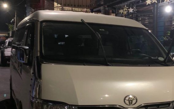 White Toyota Hiace 2012 for sale in Caloocan City