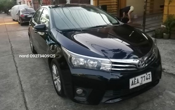 Black Toyota Altis 2015 for sale in Manila