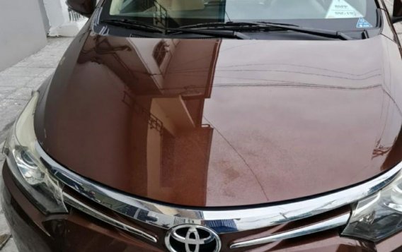 Brown Toyota Vios 2013 for sale in Magallanes-1