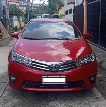 Selling Red Toyota Corolla Altis 2016 in Quezon City-1