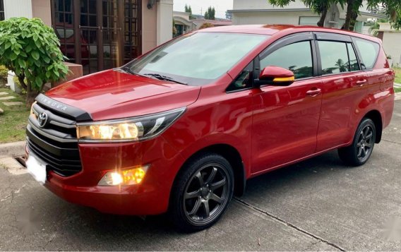 Sell Red 2019 Toyota Innova in Santo Tomas