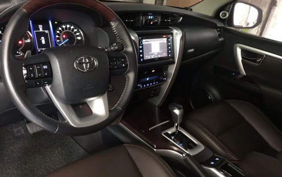 Silver Toyota Fortuner 2017 for sale in Lipa City-4