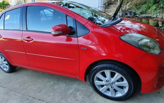 Sell Red 2013 Toyota Yaris in Subic-2