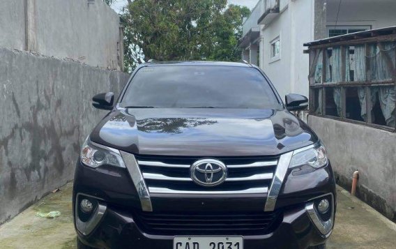Black Toyota Fortuner 2017 for sale in Manila-1