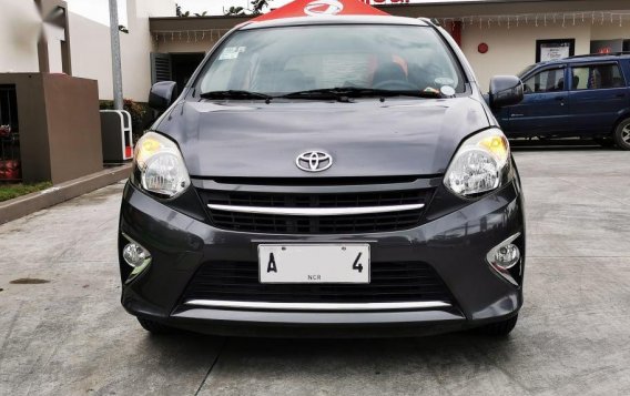 Grey Toyota Wigo 2015 for sale in Marikina-5