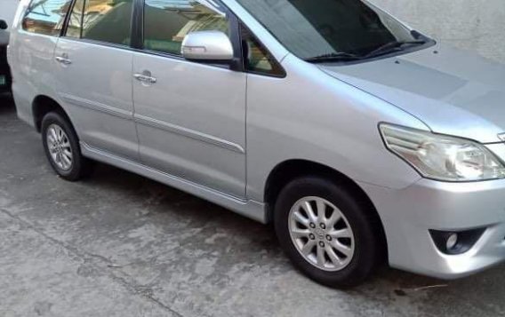 Silver Toyota Innova 2013 for sale in Bacoor-8