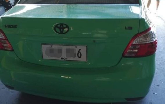 Green Toyota Vios 1.5 J 2012 for sale in Manila-1