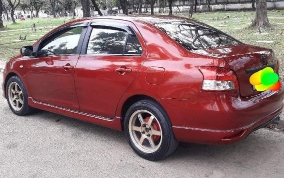 Red Toyota Vios 2008 for sale in Manila-1