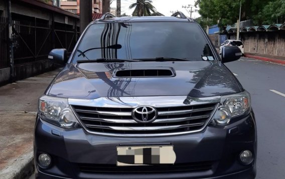 Grey Toyota Fortuner 2014 for sale in Pasig