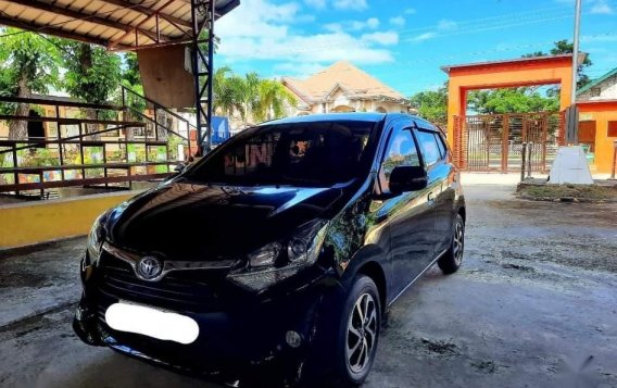 Selling Black Toyota Wigo 2017 in San Fernando