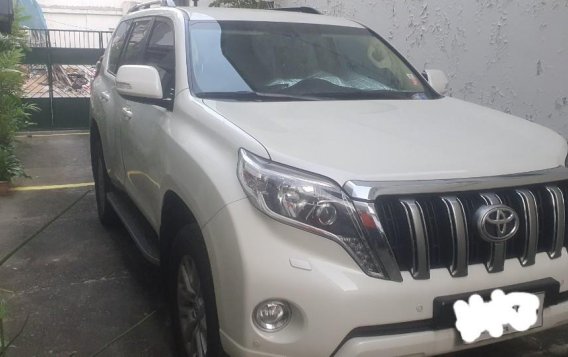 Selling Pearlwhite Toyota Land Cruiser Prado 2015 in Angeles-1